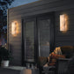 Orvian Minimalist Alabaster Outdoor Wall Light