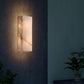 Orvian Minimalist Alabaster Outdoor Wall Light