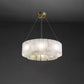 Zelaean Alabaster Round Pendant Light