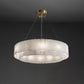 Zelaean Alabaster Round Pendant Light