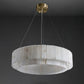 Zelaean Alabaster Round Pendant Light