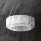 Zelaean Alabaster Round Pendant Light