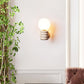 Zevelara Stacked Travertine Wall Light