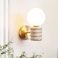 Zevelara Stacked Travertine Wall Light