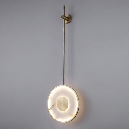 Vevelila Minimalist Alabaster Pendant Light