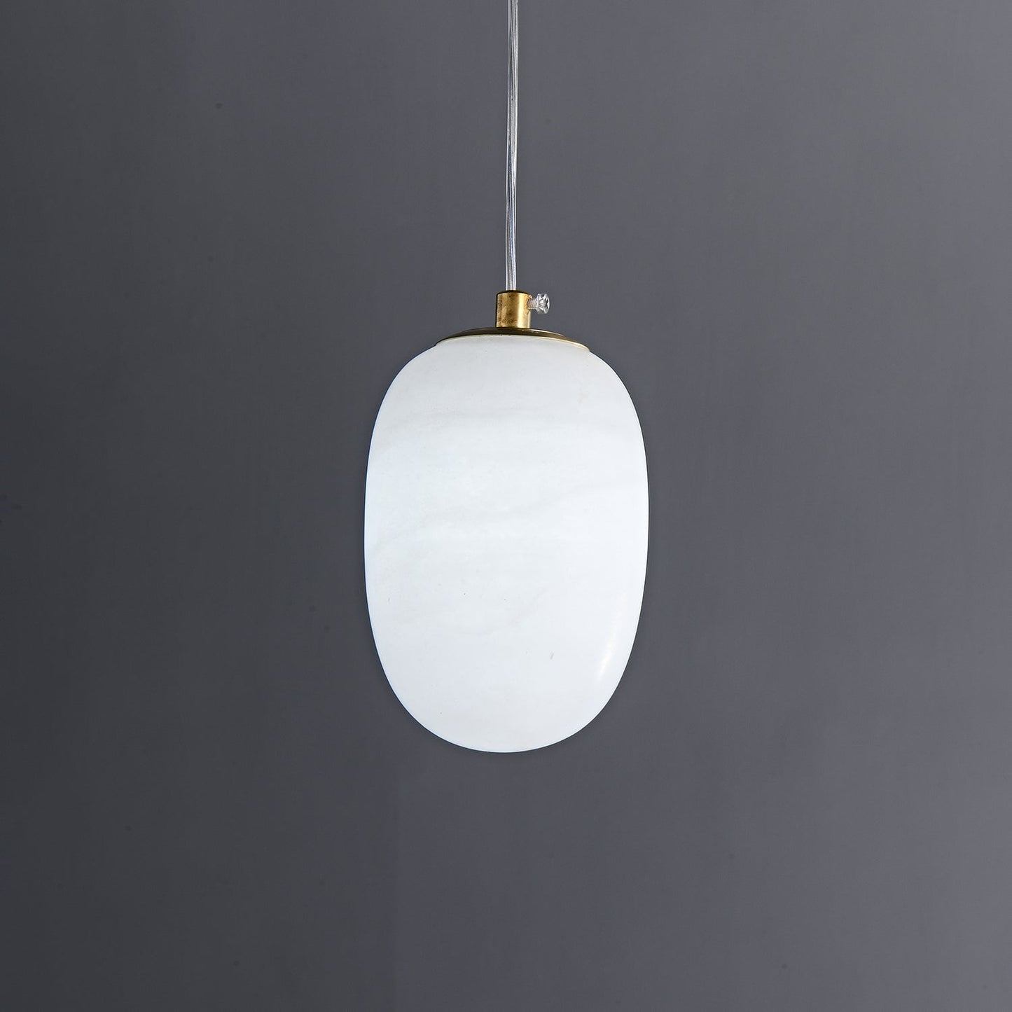 Esolisra Minimalist Alabaster Pendant Light