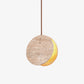 Lunarae Crescent Travertine Pendant Light