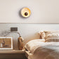 Covynila Orb-shaped Travertine Wall Light