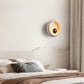 Covynila Orb-shaped Travertine Wall Light