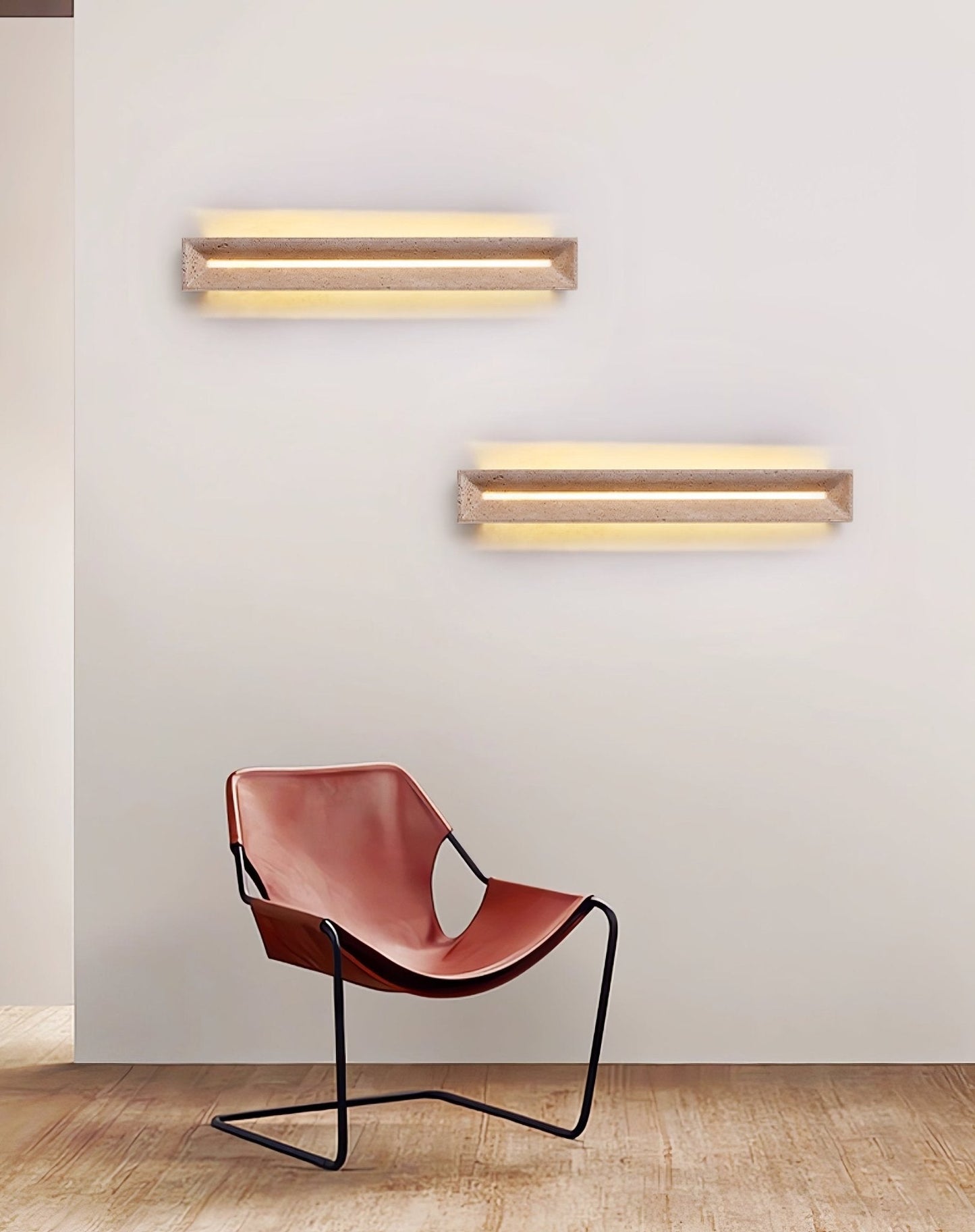 Anoren Minimalist Travertine Wall Light