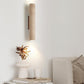 Olvaros Slim Cylinder Travertine Wall Light