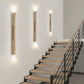 Olvaros Slim Cylinder Travertine Wall Light