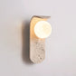 Cutalos Sconce-frame Travertine Wall Light