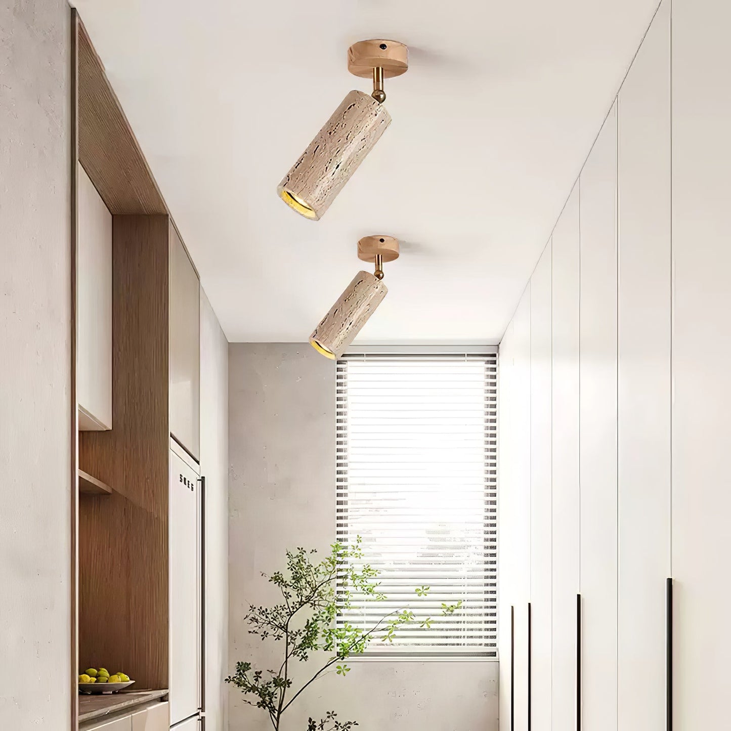 Mycaran Travertine Pendant Light