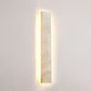 Olnorir Slim Rectangle Travertine Wall Light