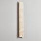 Olnorir Slim Rectangle Travertine Wall Light