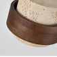 Eltalor Layered Ring Travertine Ceiling Light