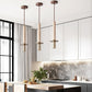 Avdoryra Dual Cylinder Travertine Pendant Light