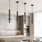 Avdoryra Dual Cylinder Travertine Pendant Light