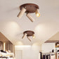 Zevenion Multi-arm Travertine Ceiling Light