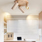 Zevenion Multi-arm Travertine Ceiling Light