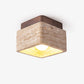 Alaearis Textured Travertine Ceiling Light
