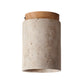 Aurnorira Cylinder Cap Travertine Ceiling Light