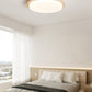 Etala Smooth-rim Travertine Ceiling Light