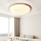 Etala Smooth-rim Travertine Ceiling Light