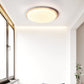 Etala Smooth-rim Travertine Ceiling Light