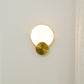 Myvelarae Circular Alabaster Wall Light