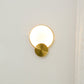 Myvelarae Circular Alabaster Wall Light