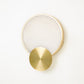 Myvelarae Circular Alabaster Wall Light