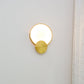 Myvelarae Circular Alabaster Wall Light
