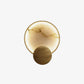 Myvelarae Circular Alabaster Wall Light