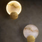 Myvelarae Circular Alabaster Wall Light