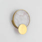 Myvelarae Circular Alabaster Wall Light