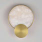 Myvelarae Circular Alabaster Wall Light