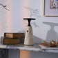 Vespera Sculptural Travertine Table Lamp