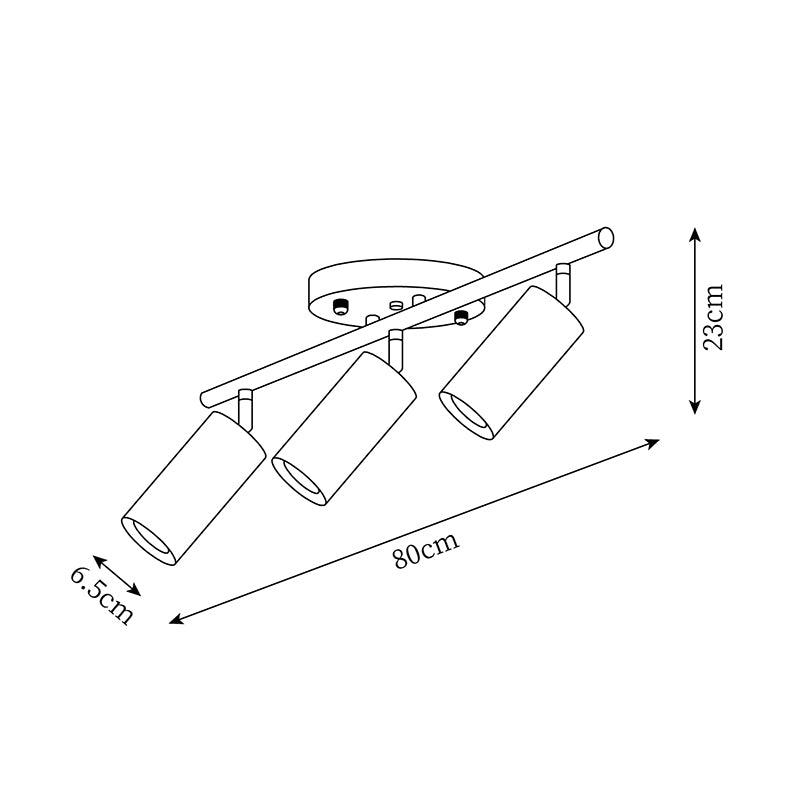 Liora Wooden LED Track Light