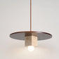 Ucariel Geometric Travertine Pendant Light
