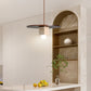 Ucariel Geometric Travertine Pendant Light