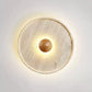 Lumiround Disc Inset Travertine Ceiling Light