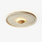 Lumiround Disc Inset Travertine Ceiling Light