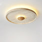 Lumiround Disc Inset Travertine Ceiling Light