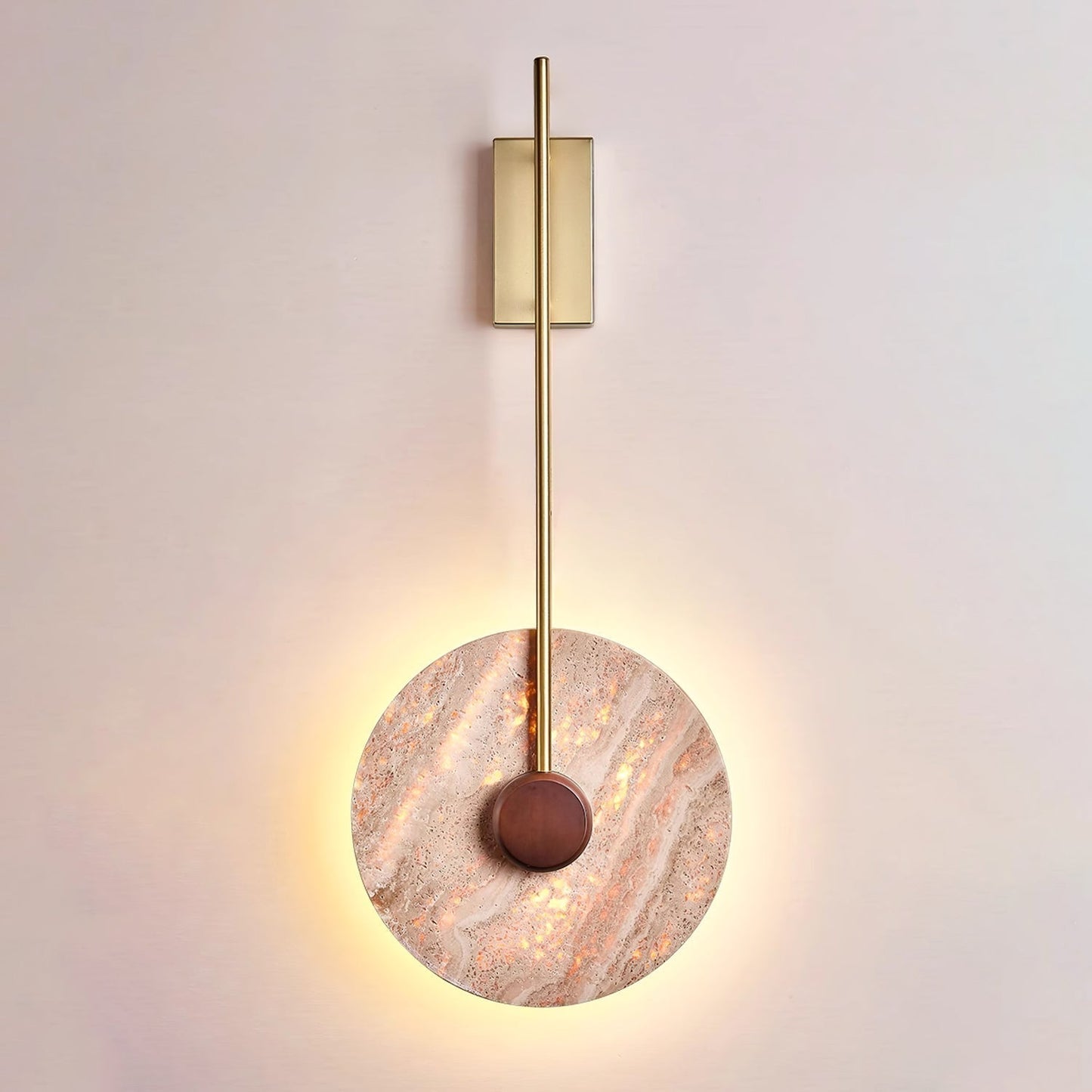 Visolia Travertine Wall Light