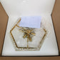 Aurora Chandelier Clear Curved Tiered