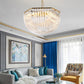 Aurora Chandelier Clear Curved Tiered