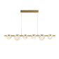 Olirel Linear Alabaster Pendant Light