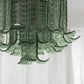 Aurora Ceiling Lamp Murano Glass Petal Vintage